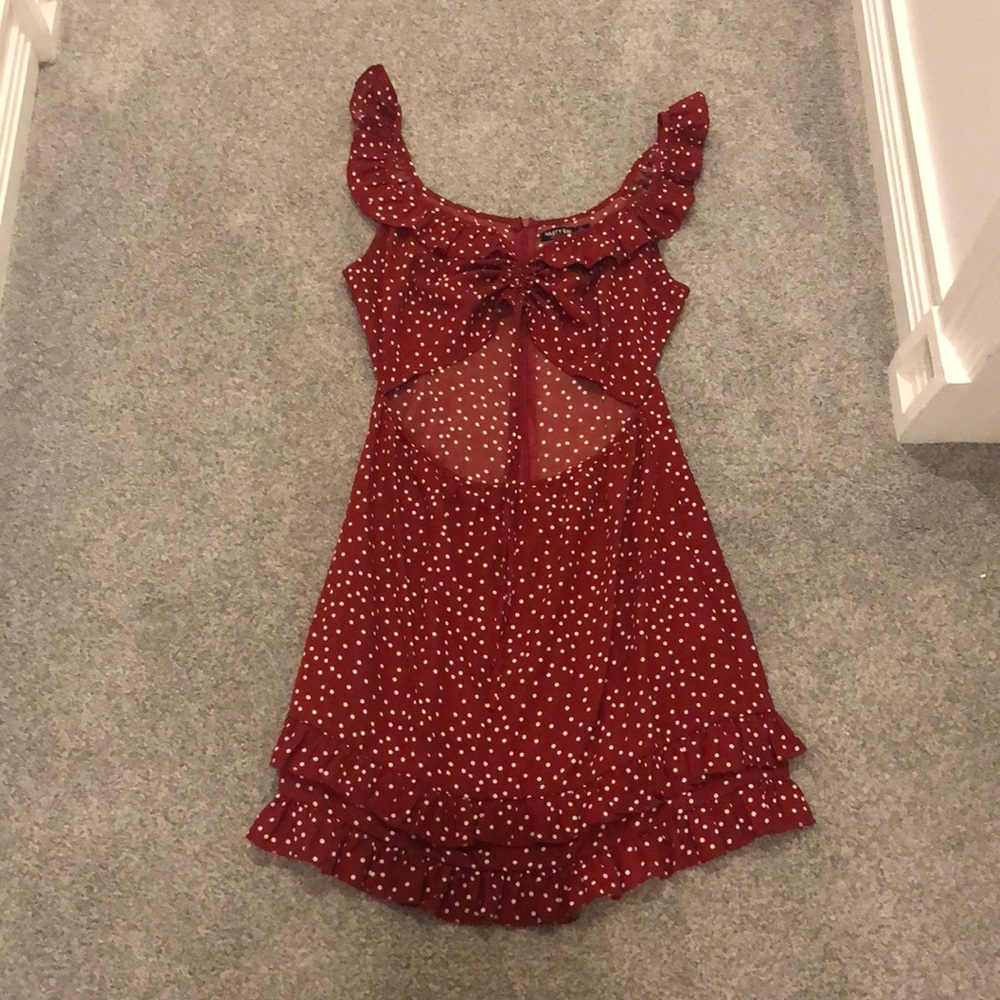 Nasty Gal Polka Dot Dress
